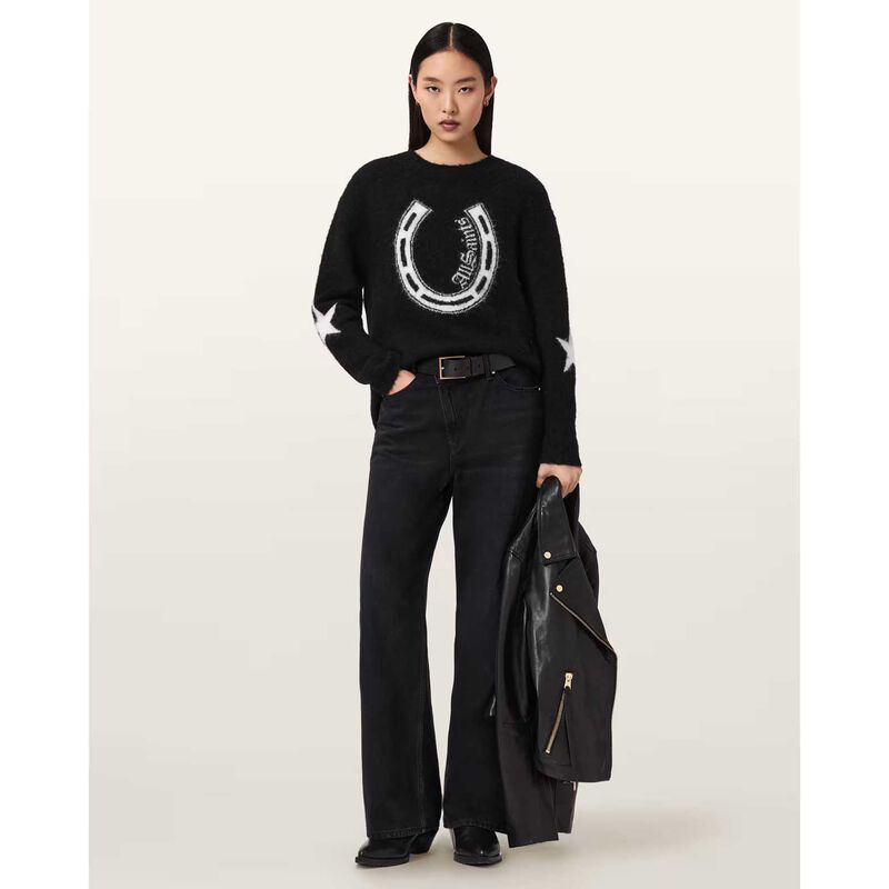 AllSaints Kismet Crew Neck Jumper image number 3